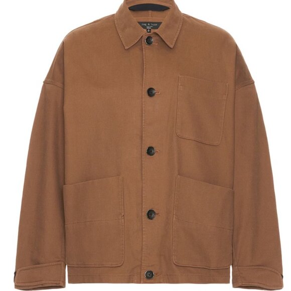 Rag & Bone Mercer Corduroy Men’s Jacket Black Brown NWT Size Medium RETAIL $598 - Picture 4 of 10